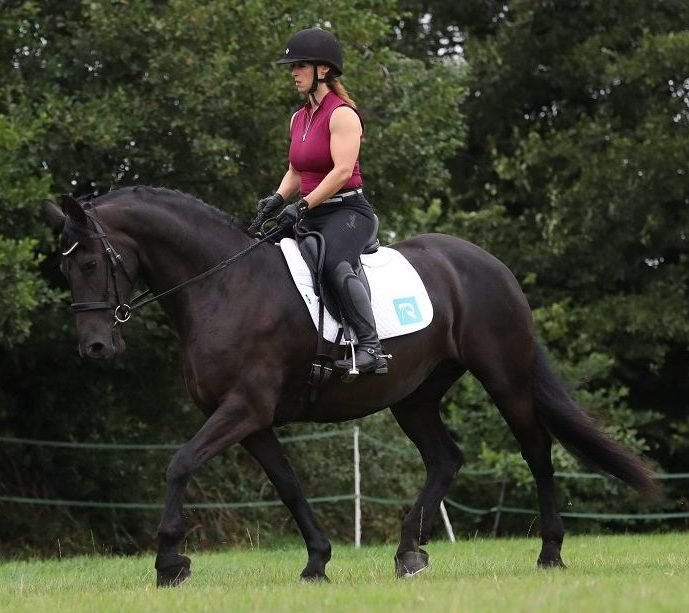 Clare riding Annick - Ridden Sessions