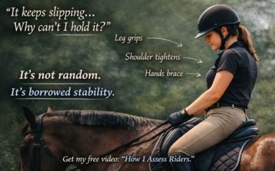 If Your Position Won’t Stay, This Is the Real Reason (And Why Horse Riding Position Exercises Aren’t Fixing It)