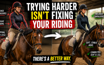 Trying Harder Isn’t Fixing Your Horse Riding Position