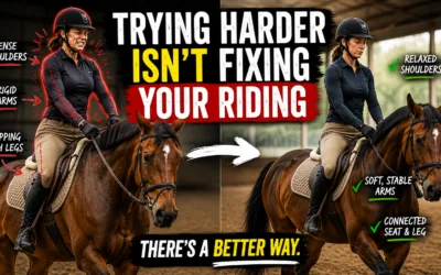 Trying Harder Isn’t Fixing Your Horse Riding Position