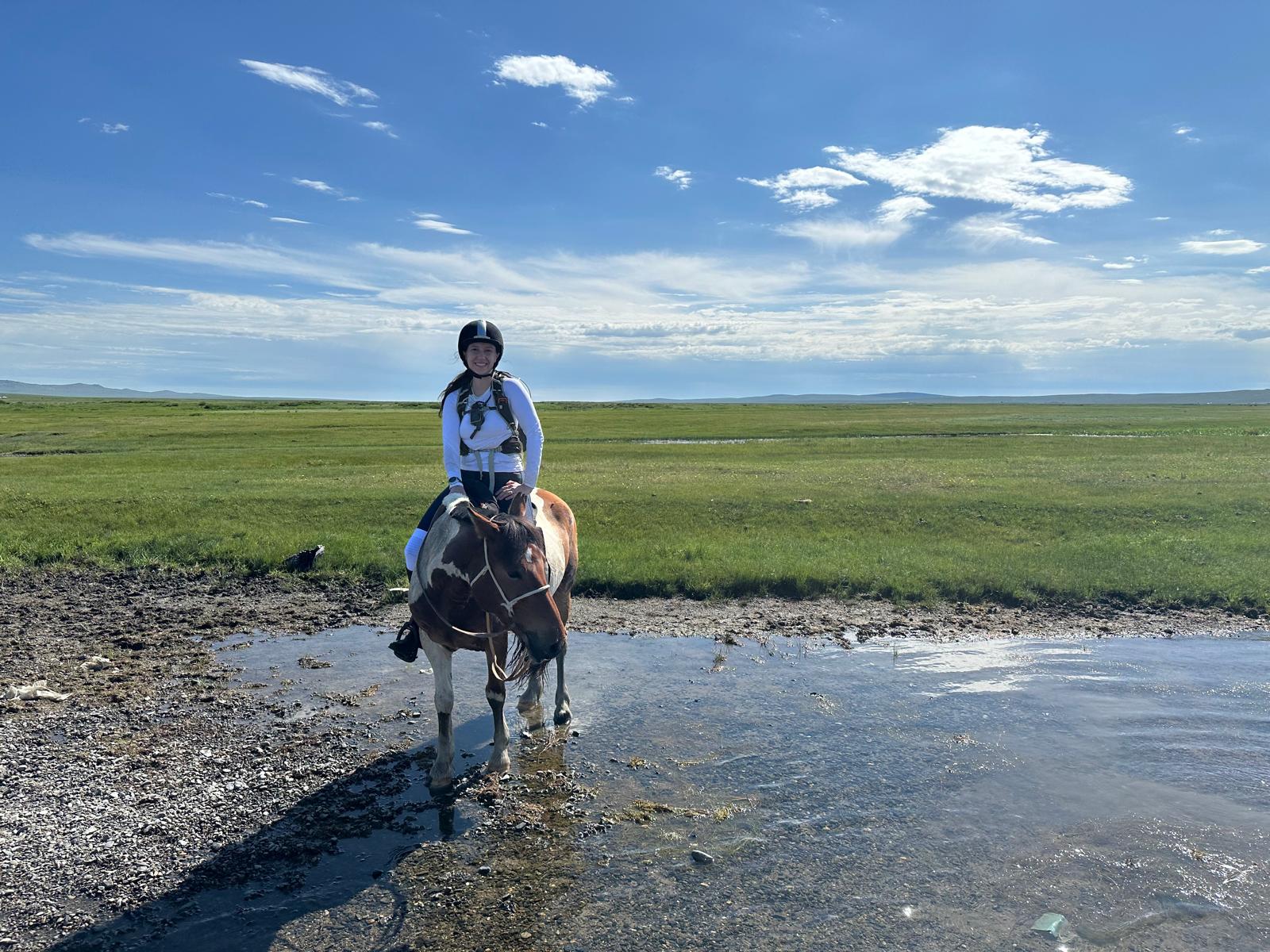 PHOTO-2025-06-02-20-29-35 Chloe at the Mongolian Training Camp
